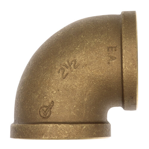 EVERFLOW Everflow BRNL0212-NL 2-1/2 Elbow 90 Brass Lead Free