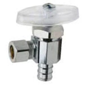 BRASSCRAFT BrassCraft BRPX09XC 1/2 x 1/4 in. F1807 x OD Compression Angle Supply Stop Valve