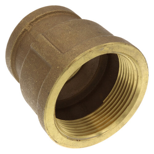 EVERFLOW Everflow BRRC2122-NL 2-1/2 X 2 Reducing Coupling Brass Lead Free