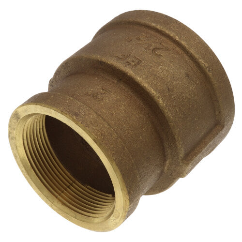 EVERFLOW Everflow BRRC2122-NL 2-1/2 X 2 Reducing Coupling Brass Lead Free
