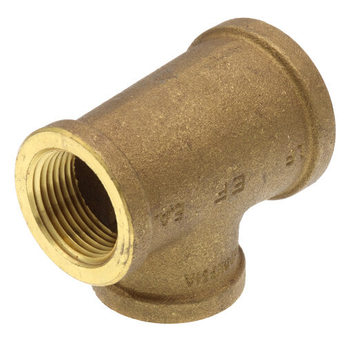 EVERFLOW Everflow BRRT1008-NL 1 X 3/4 X 3/4 Reducing Tee - 3 Size Brass Lead Free
