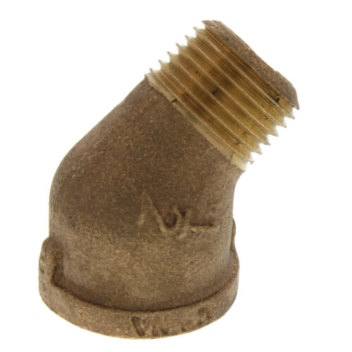 EVERFLOW Everflow BRSF0012-NL 1/2 Brass 45 Street Elbow Lead Free