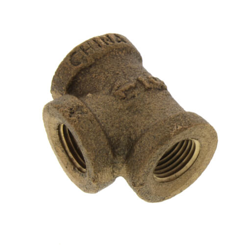 EVERFLOW Everflow BRTE0018-NL 1/8 Tee Brass Lead Free