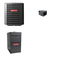 GOODMAN GOODMAN GLZS4BA3010+CHPTA3026B3+GR9S800805CU - 30K BTU Ducted Heat Pump System - R-32