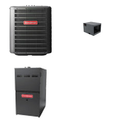 GOODMAN GOODMAN GLZS4BA2410+CHPTA3026B3+GR9S800804BN - 24K BTU Ducted Heat Pump System - R-32