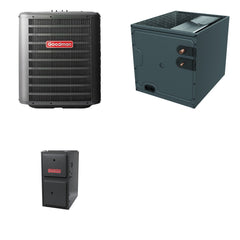 GOODMAN GOODMAN GLZS4BA3610+CAPTA3626B3+GR9S920805CN - 36K BTU Ducted Heat Pump System - R-32