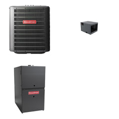 GOODMAN GOODMAN GLZS4BA3010+CHPTA3026C3+GR9S800804BU - 30K BTU Ducted Heat Pump System - R-32
