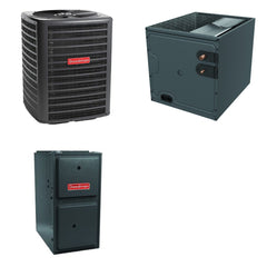 GOODMAN GOODMAN GLZS4BA1810+CAPTA3022B3+GR9S960403BU - 18K BTU Ducted Heat Pump System - R-32