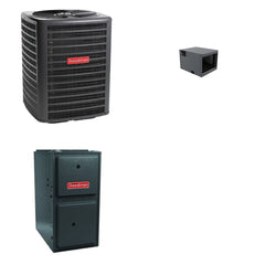 GOODMAN GOODMAN GLZS4BA1810+CHPTA2426C3+GR9S960403BU - 18K BTU Ducted Heat Pump System - R-32