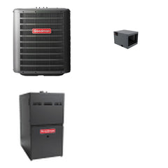 GOODMAN GOODMAN GLZS4BA3010+CHPTA3026C3+GR9S800604BN - 30K BTU Ducted Heat Pump System - R-32