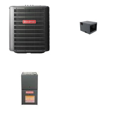GOODMAN GOODMAN GLZS4BA2410+CHPTA2426C3+GR9S800403AN - 24K BTU Ducted Heat Pump System - R-32
