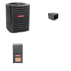 GOODMAN GOODMAN GLZS4BA1810+CHPTA2426C3+GR9S800403AN - 18K BTU Ducted Heat Pump System - R-32