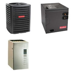 GOODMAN GOODMAN GLZS4BA1810+CAPTA2422C3+GR9S960603BU - 18K BTU Ducted Heat Pump System - R-32