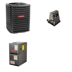 GOODMAN GOODMAN GLZS4BA1810+CAUTA3026B3+GR9S960803BN - 18K BTU Ducted Heat Pump System - R-32
