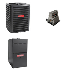 GOODMAN GOODMAN GLZS4BA1810+CAUTA3026B3+GR9S960403AN - 18K BTU Ducted Heat Pump System - R-32