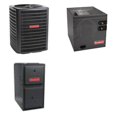 GOODMAN GOODMAN GLZS4BA1810+CAPTA3022C3+GR9S960603BN - 18K BTU Ducted Heat Pump System - R-32