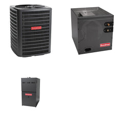 GOODMAN GOODMAN GLZS4BA1810+CAPTA3022C3+GR9S800603BN - 18K BTU Ducted Heat Pump System - R-32