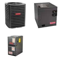 GOODMAN GOODMAN GLZS4BA1810+CAPTA2422C3+GR9S960803BN - 18K BTU Ducted Heat Pump System - R-32
