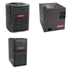GOODMAN GOODMAN GLZS4BA1810+CAPTA2422C3+GR9S960603BN - 18K BTU Ducted Heat Pump System - R-32