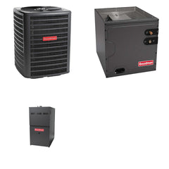 GOODMAN GOODMAN GLZS4BA1810+CAPTA2422C3+GR9S800603BN - 18K BTU Ducted Heat Pump System - R-32