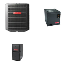 GOODMAN GOODMAN GLZS4BA3610+CAUTA3626B3+GR9S920805CN - 36K BTU Ducted Heat Pump System - R-32