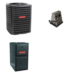 GOODMAN GOODMAN GLZS4BA1810+CAUTA3022C3+GR9S960403BU - 18K BTU Ducted Heat Pump System - R-32