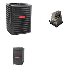 GOODMAN GOODMAN GLZS4BA1810+CAUTA3022C3+GR9S800603BN - 18K BTU Ducted Heat Pump System - R-32