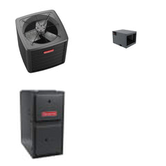 GOODMAN GOODMAN GLZS5BA1810+CHPTA1822A3+GR9S920803BN - 18K BTU Ducted Heat Pump System - R-32