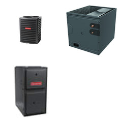 GOODMAN GOODMAN GLZS5BA2410+CAPTA3022A3+GR9S960804CN - 24K BTU Ducted Heat Pump System - R-32