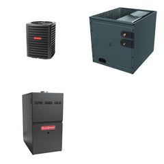 GOODMAN GOODMAN GLZS5BA2410+CAPTA3626B3+GR9S800804CN - 24K BTU Ducted Heat Pump System - R-32