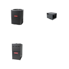 GOODMAN GOODMAN GLZS5BA2410+CHPTA3026B3+GR9S800603BN - 24K BTU Ducted Heat Pump System - R-32