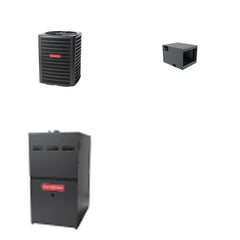 GOODMAN GOODMAN GLZS5BA2410+CHPTA3026B3+GR9S800804BN - 24K BTU Ducted Heat Pump System - R-32