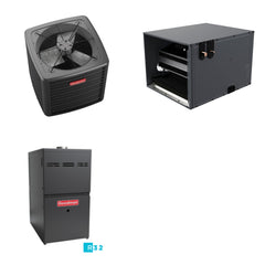 GOODMAN GOODMAN GLZS5BA4210+CHPTA4230C3+GR9S801005CN - 42K BTU Ducted Heat Pump System - R-32