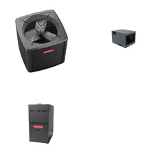 GOODMAN GOODMAN GLZS5BA1810+CHPTA2426C3+GR9S800603BN - 18K BTU Ducted Heat Pump System - R-32