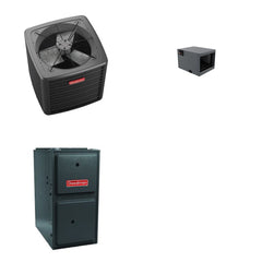 GOODMAN GOODMAN GLZS5BA1810+CHPTA2426C3+GR9S960403BU - 18K BTU Ducted Heat Pump System - R-32