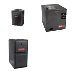 GOODMAN GOODMAN GLZS5BA2410+CAPTA3026C3+GR9S920603BN - 24K BTU Ducted Heat Pump System - R-32