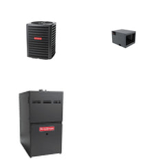 GOODMAN GOODMAN GLZS5BA2410+CHPTA2426C3+GR9S800604BN - 24K BTU Ducted Heat Pump System - R-32