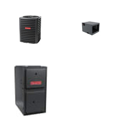 GOODMAN GOODMAN GLZS5BA2410+CHPTA2426C3+GR9S960603BN - 24K BTU Ducted Heat Pump System - R-32