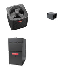 GOODMAN GOODMAN GLZS5BA3010+CHPTA3026C3+GR9S800804BN - 30K BTU Ducted Heat Pump System - R-32