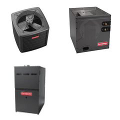 GOODMAN GOODMAN GLZS5BA3610+CAPTA4230D3+GR9S800804BN - 36K BTU Ducted Heat Pump System - R-32