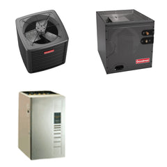 GOODMAN GOODMAN GLZS5BA3610+CAPTA4230D3+GR9S960603BU - 36K BTU Ducted Heat Pump System - R-32