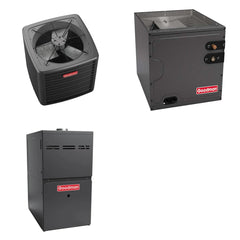 GOODMAN GOODMAN GLZS5BA1810+CAPTA2422C3+GR9S960403AN - 18K BTU Ducted Heat Pump System - R-32