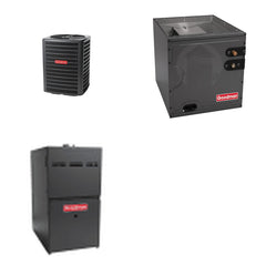 GOODMAN GOODMAN GLZS5BA2410+CAPTA3022C3+GR9S800604BN - 24K BTU Ducted Heat Pump System - R-32