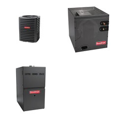 GOODMAN GOODMAN GLZS5BA2410+CAPTA3022C3+GR9S800804CN - 24K BTU Ducted Heat Pump System - R-32