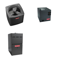 GOODMAN GOODMAN GLZS5BA3010+CAUTA3626B3+GR9S800804CN - 30K BTU Ducted Heat Pump System - R-32
