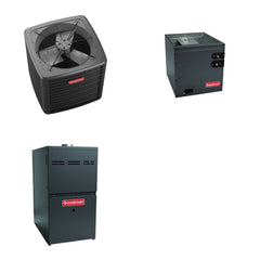 GOODMAN GOODMAN GLZS5BA3010+CAUTA3626B3+GR9S960805CU - 30K BTU Ducted Heat Pump System - R-32