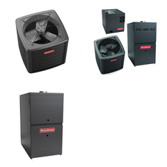 GOODMAN GOODMAN GLZS5BA3610+CAUTA4230C3+GR9S800804BU - 36K BTU Ducted Heat Pump System - R-32