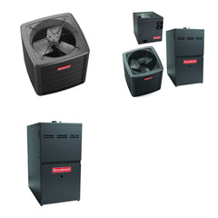 GOODMAN GOODMAN GLZS5BA4210+CAUTA4230C3+GR9S960805CU - 42K BTU Ducted Heat Pump System - R-32