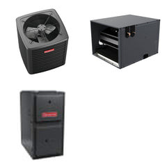 GOODMAN GOODMAN GLXS4BA4810+CHPTA4830C3+GR9S920804CN - 4 Ton Ducted Air Conditioner & Gas Furnace System - R-32
