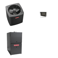 GOODMAN GOODMAN GLXS4BA1810+CSCT3012M3+GR9S800403AU - 1.5 Ton Ducted Air Conditioner & Gas Furnace System - R-32